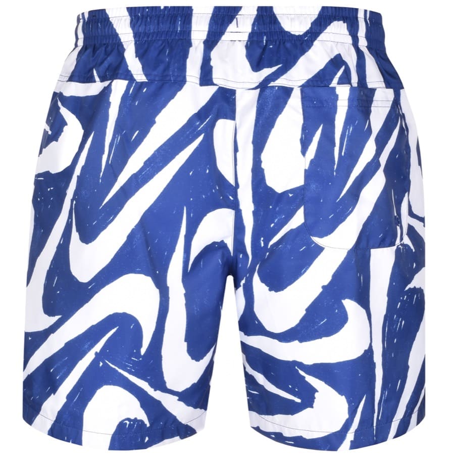 Alternative Image for ProductNike Flow Logo Swim Shorts Blue2